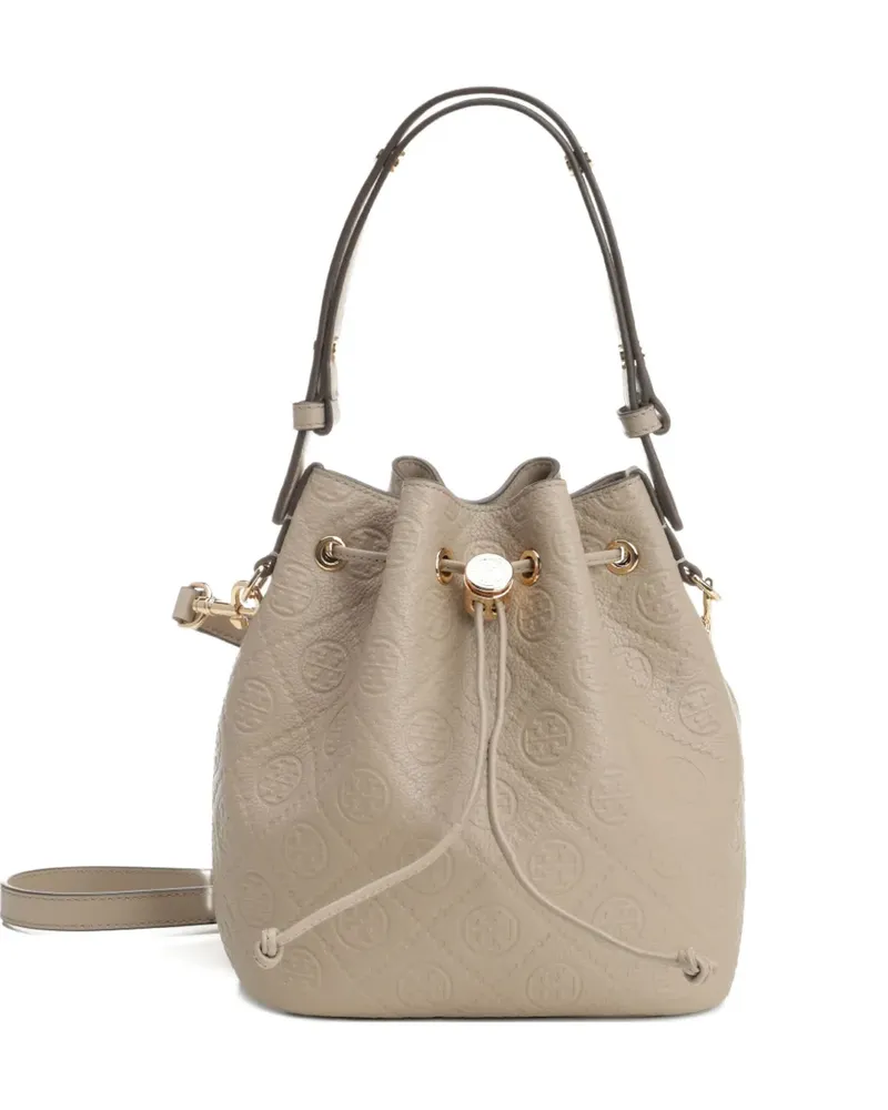 Tory Burch Shopper mit Logo-Prägung - Nude Nude