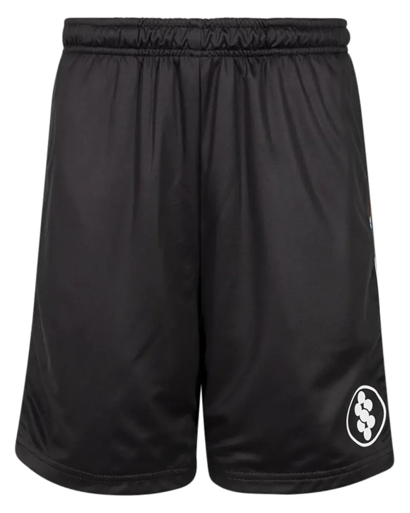 Supreme Being Feedback Soccer Shorts mit Print - Schwarz Schwarz