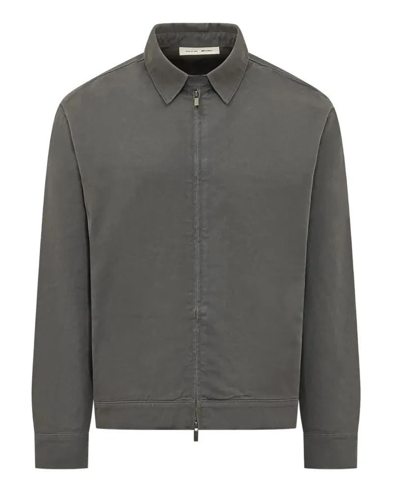 Fear of God cotton twill work jacket - Grau Grau