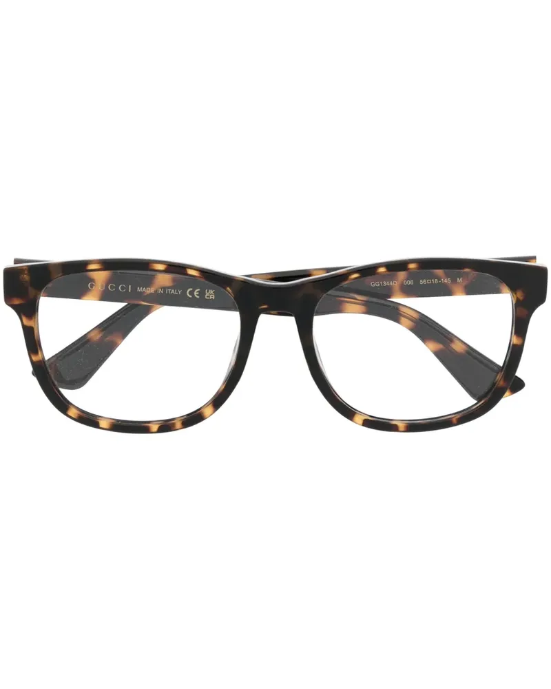Gucci GG1344O Brille - Braun Braun