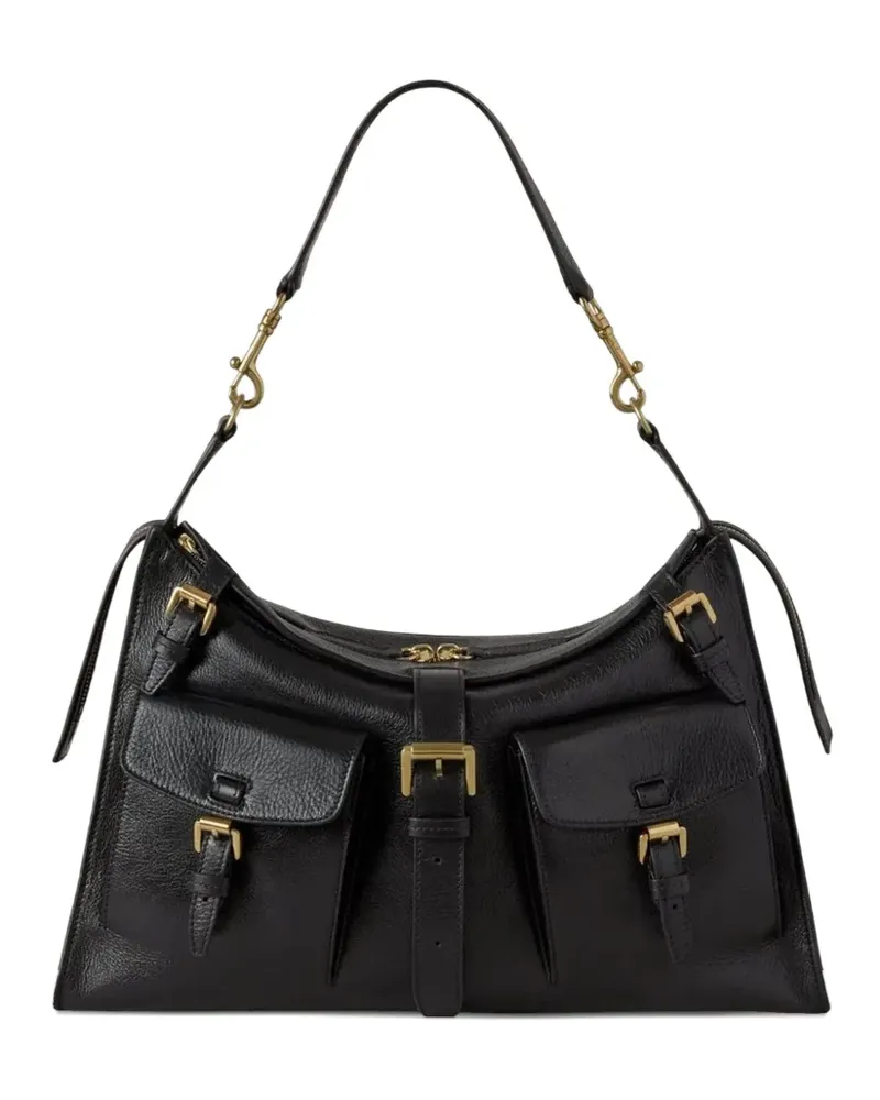 Mulberry Roxanne Schultertasche mit Schnallendetail - Schwarz Schwarz