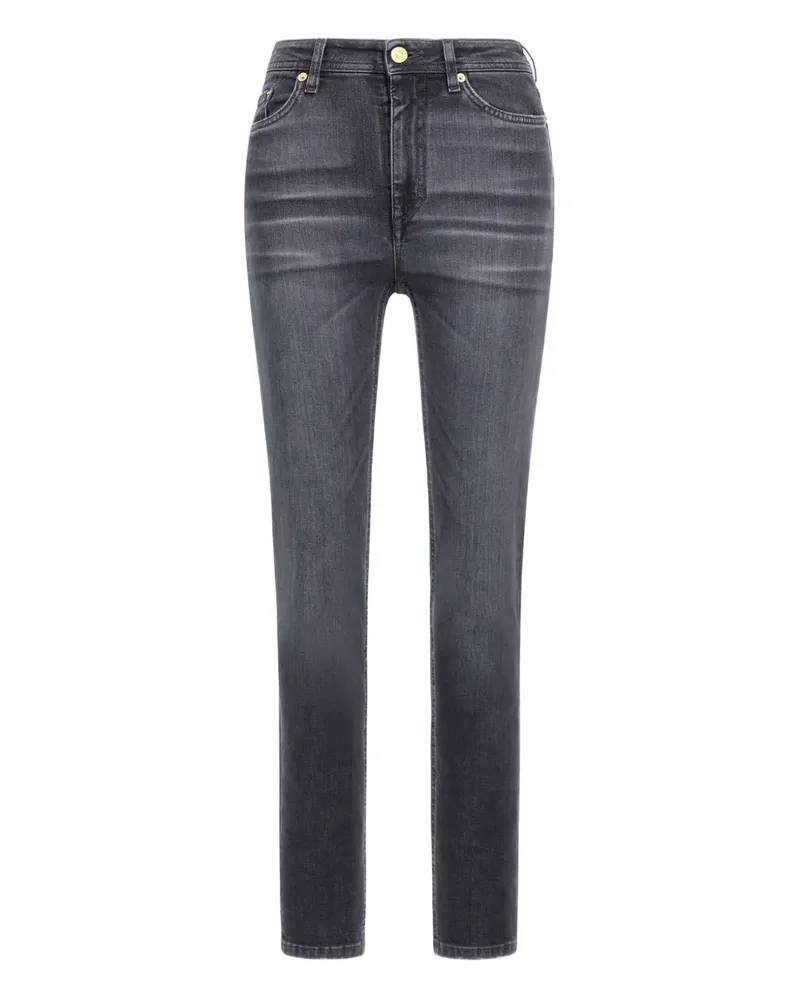 Roberto Cavalli Klassische Skinny-Jeans - Schwarz Schwarz