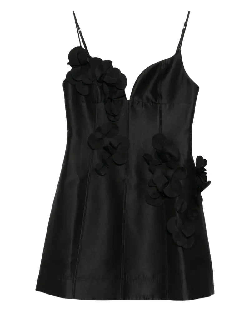 Acler Bilston Minikleid - Schwarz Schwarz