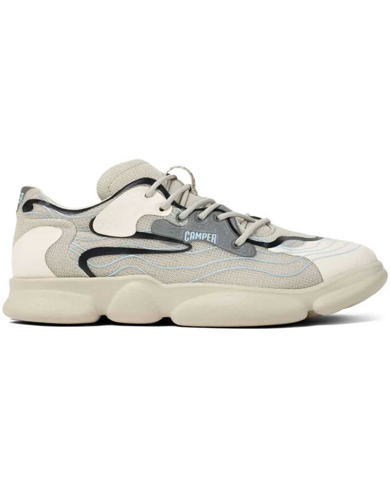 Camper Karst Sneakers mit Einsätzen - Grau Grau