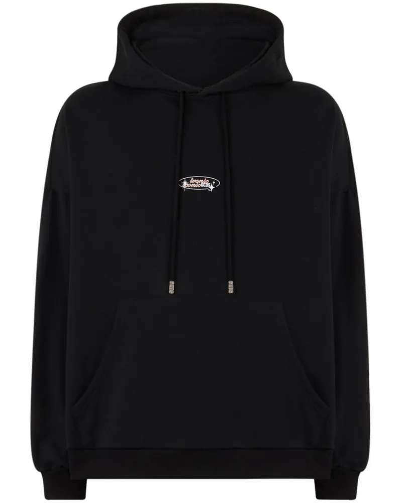 GCDS Spikey Dice Hoodie - Schwarz Schwarz
