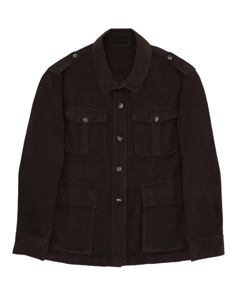 Fortela Owen front-pockets jacket - Braun Braun