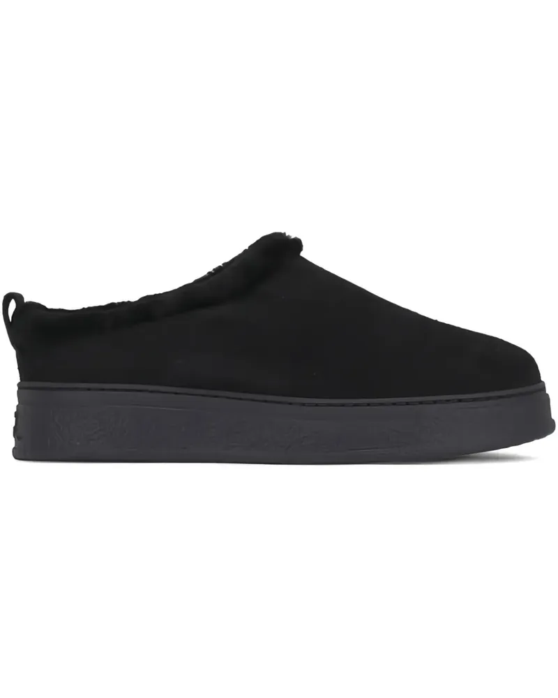 Attilio Giusti Leombruni Mules mit Plateausohle - Schwarz Schwarz