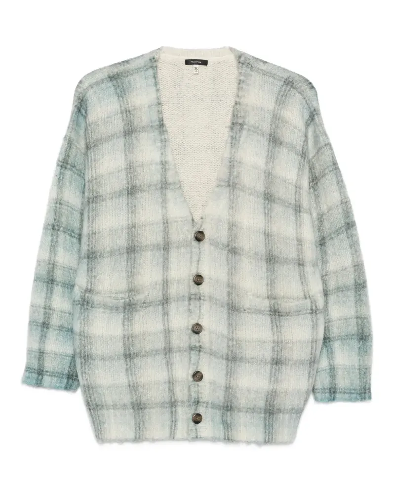 R13 Karierter Cardigan - Nude Nude