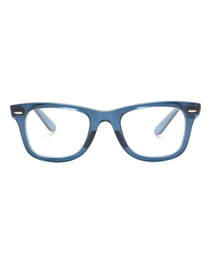 Ray Ban Eckige Wayfarer Ease Brille - Blau Blau