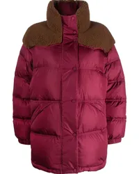 STAND Steppjacke mit Kontrasteinsätzen Violett