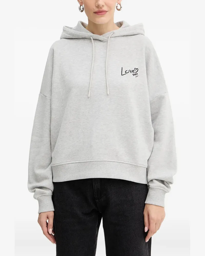 HUGO BOSS Hoodie mit Kordelzug - Grau Grau
