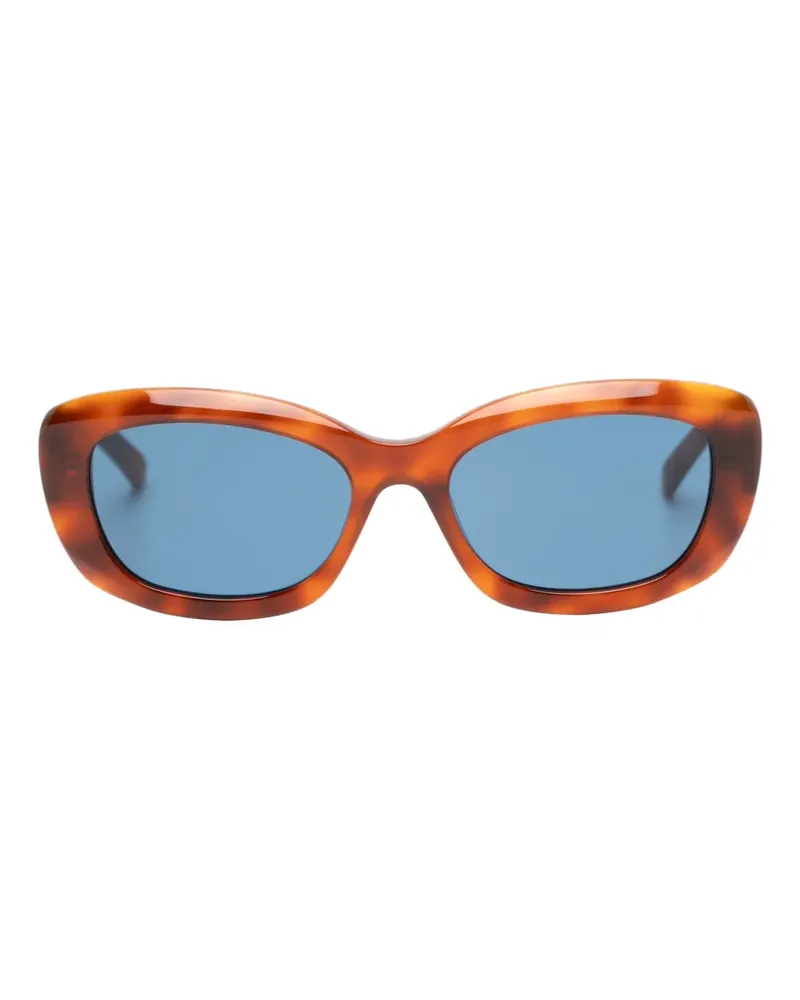 Givenchy rectangle-frame sunglasses - Braun Braun