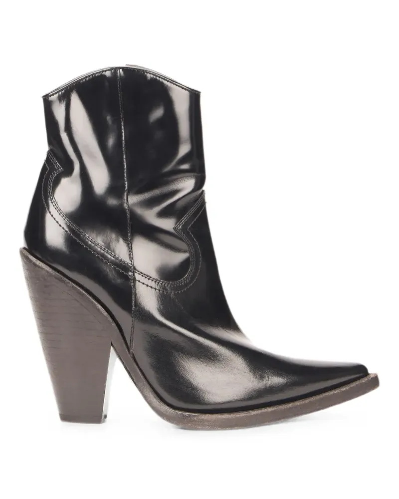 Philosophy Di Lorenzo Serafini tapered cone-heel boots - Schwarz Schwarz
