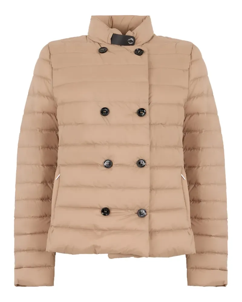 MOORER Clement-S3 double-breasted down jacket - Nude Nude
