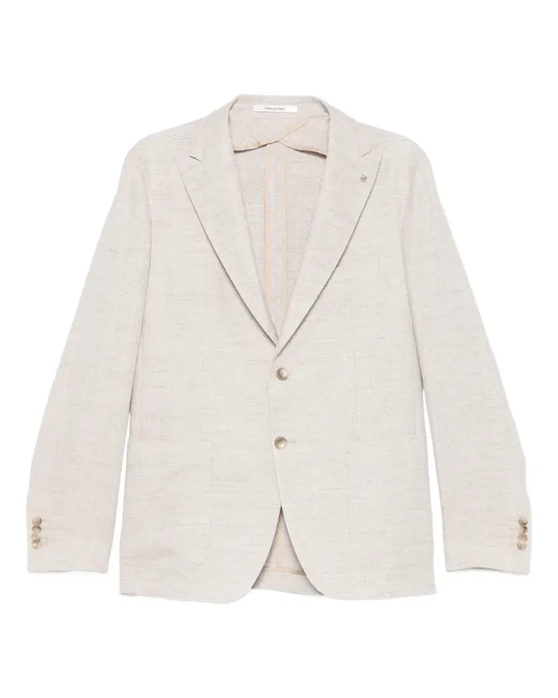 Tagliatore single-breasted blazer - Nude Nude