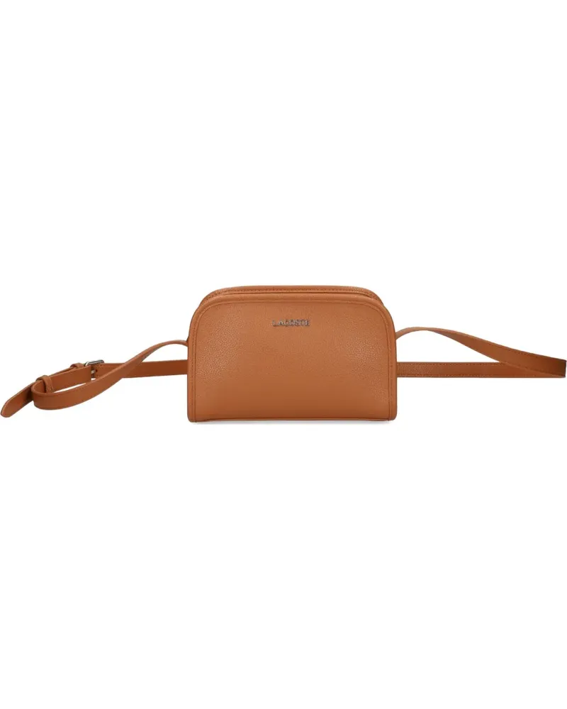 Lacoste adjustable strap cross body - Braun Braun