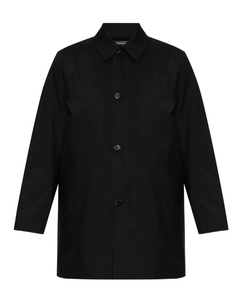 Paul Smith single-breasted wool coat - Schwarz Schwarz