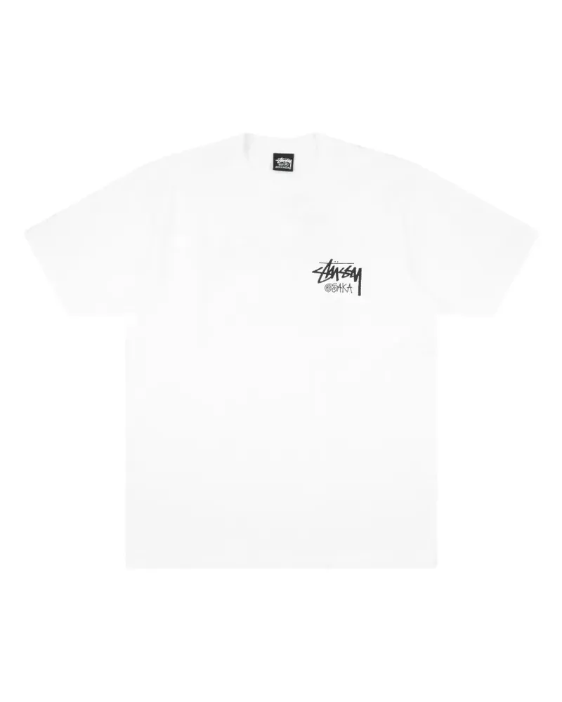 Stüssy Osaka T-shirt - Weiß Weiß