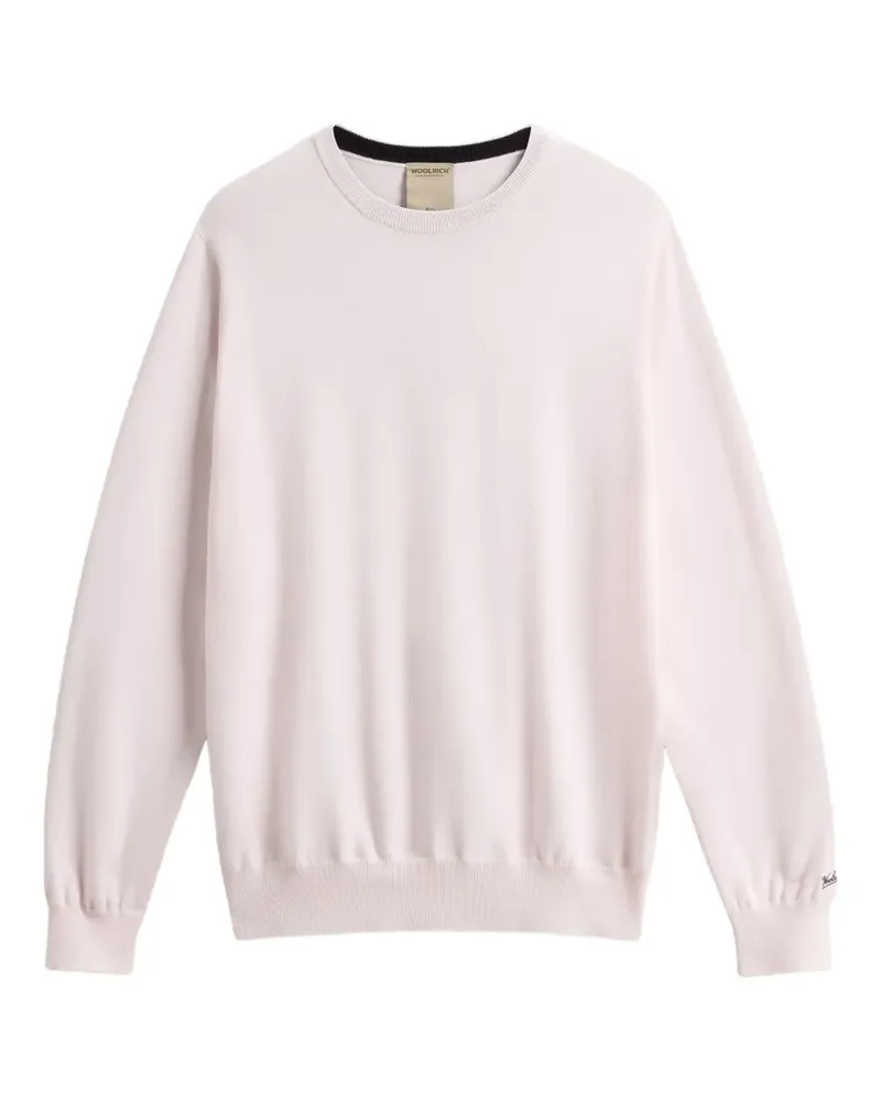 Woolrich Sweatshirt mit Logo-Stickerei - Rosa Rosa