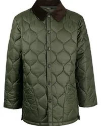 Barbour Gesteppte Hemdjacke Grün