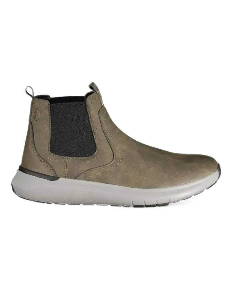 Lumberjack elasticated-side pull-tab ankle boots - Grün Grün
