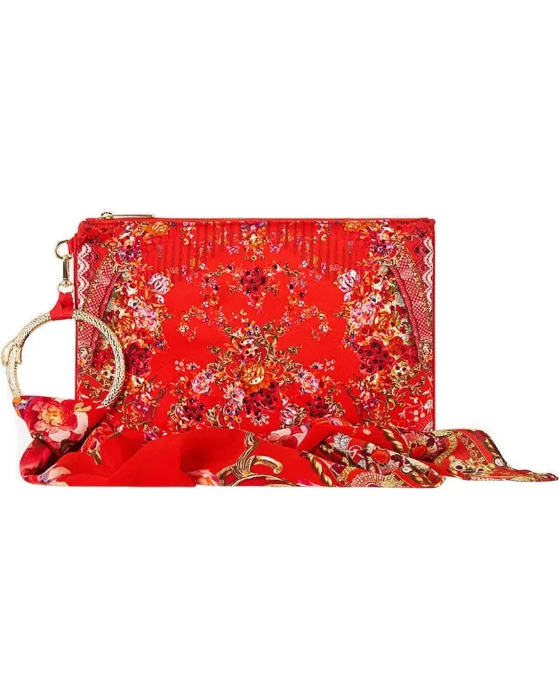 Camilla ring scarf clutch - Rot Rot