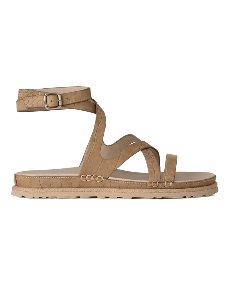 UGG Goldengaze buckled-strap sandals - Nude Nude