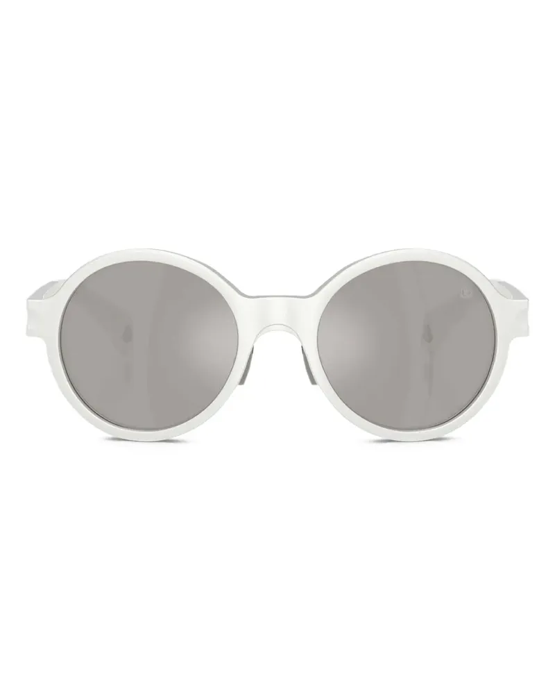 Moncler Rondo Sonnenbrille mit rundem Gestell - Silber Silber