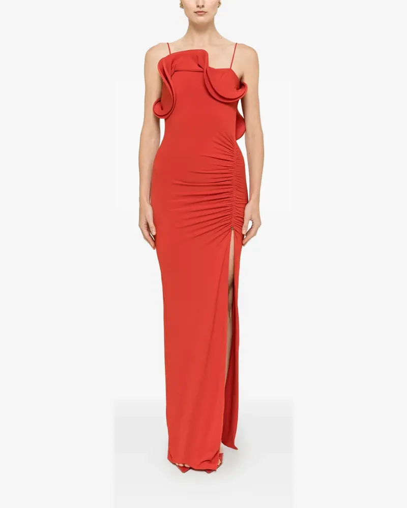 NISSA backless maxi dress - Rot Rot