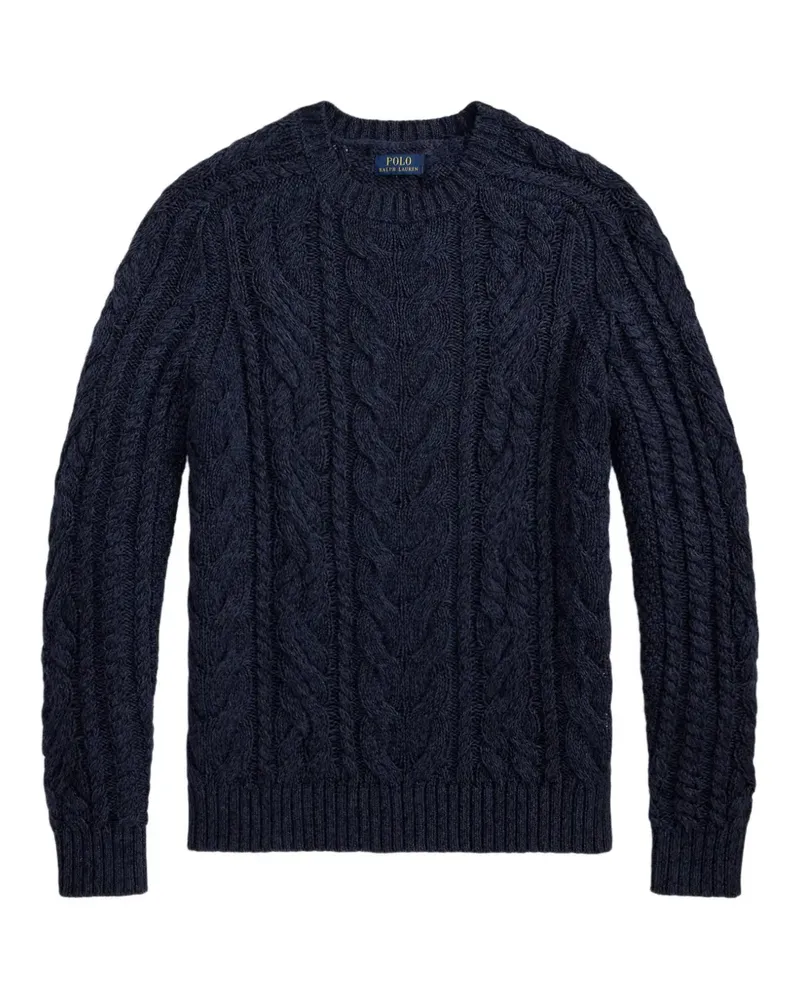 Ralph Lauren Aran Strickpullover - Blau Blau