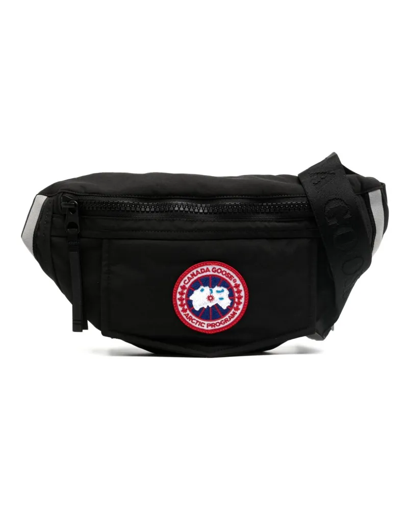 Canada Goose Gürteltasche mit Logo-Applikation Schwarz