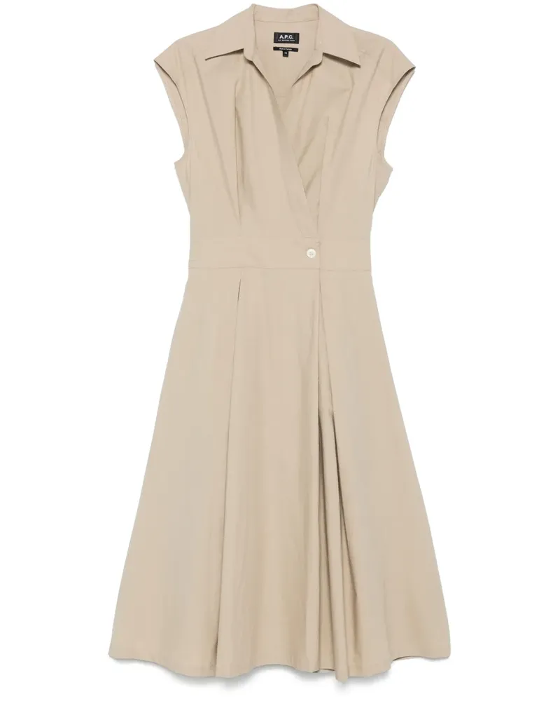 A.P.C. Athena' Kleid - Nude Nude