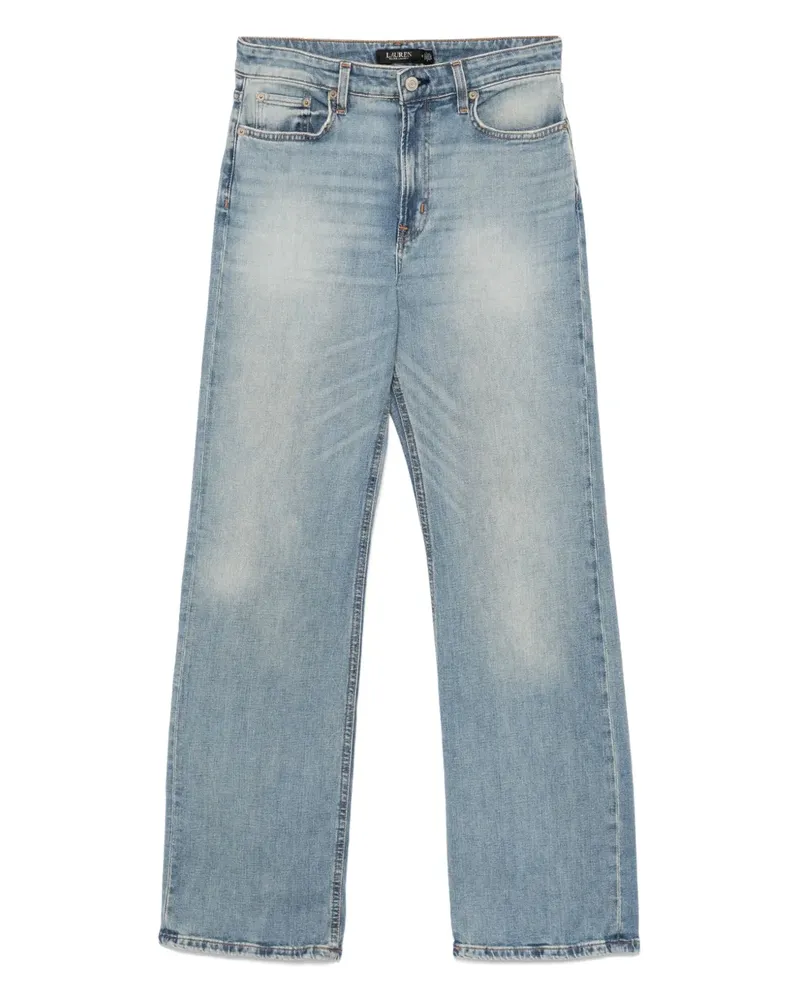 Ralph Lauren Jeans mit hohem Bund - Blau Blau