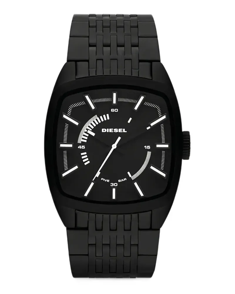 Diesel Scalped Armbanduhr mit Logo 46mm - Schwarz Schwarz