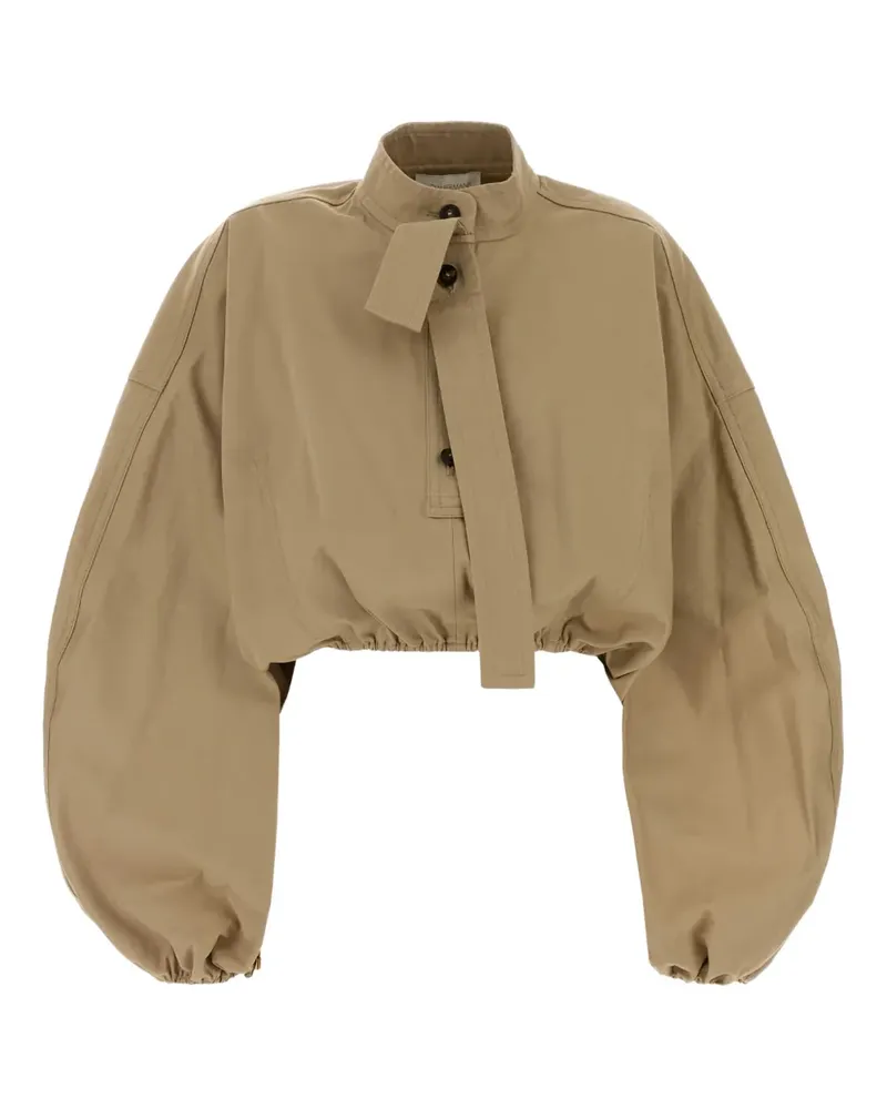 Zimmermann Rebellion Strick mit Ballonärmeln - Nude Nude