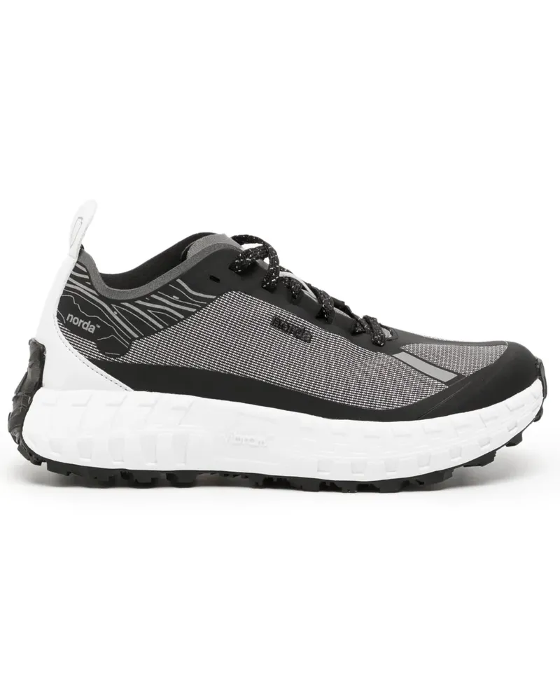 Norda Sneakers mit dicker Sohle - Schwarz Schwarz