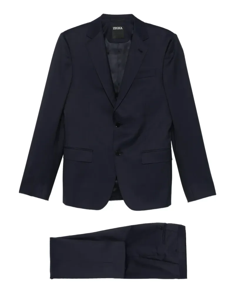 Ermenegildo Zegna striped tailored suit - Blau Blau