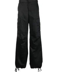 ANDAMANE Cargohose mit weitem Bein Schwarz