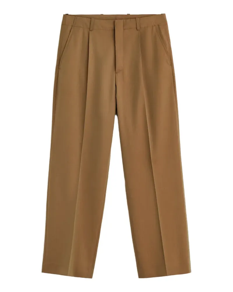 Our Legacy Hose mit Bundfalten - Braun Braun