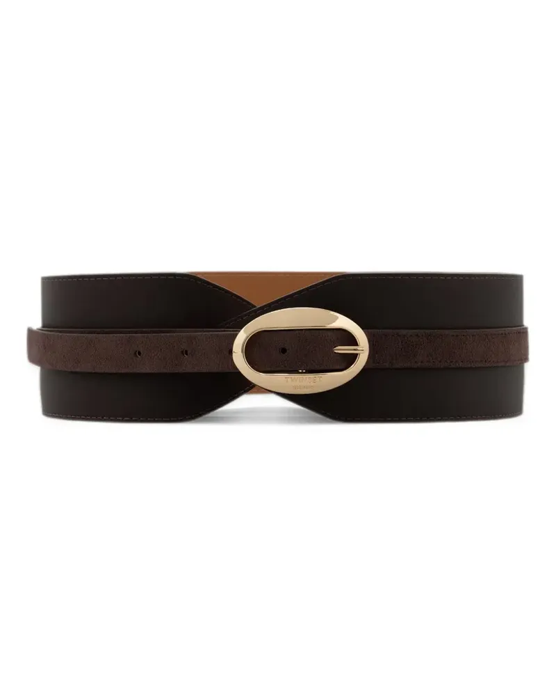 Twin-Set layered buckled belt - Braun Braun
