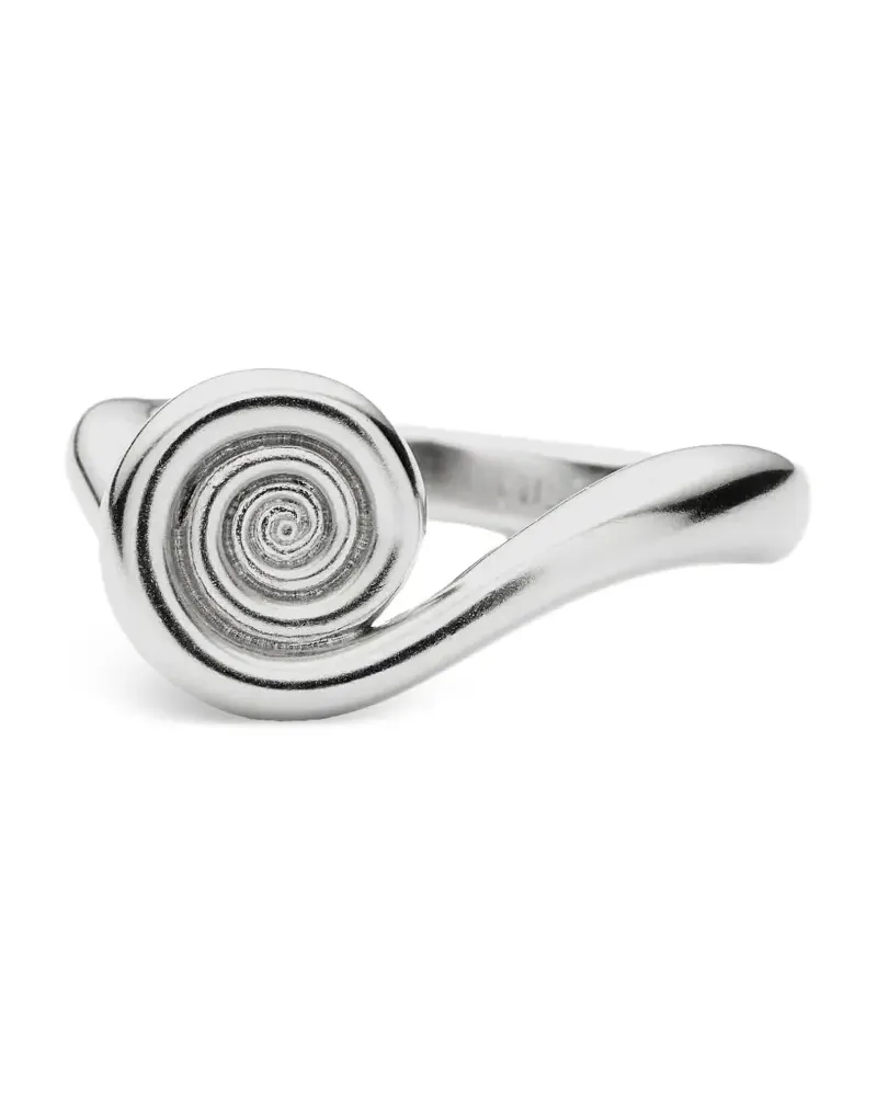 Missoma Ring mit Spiralmotiv - Silber Silber