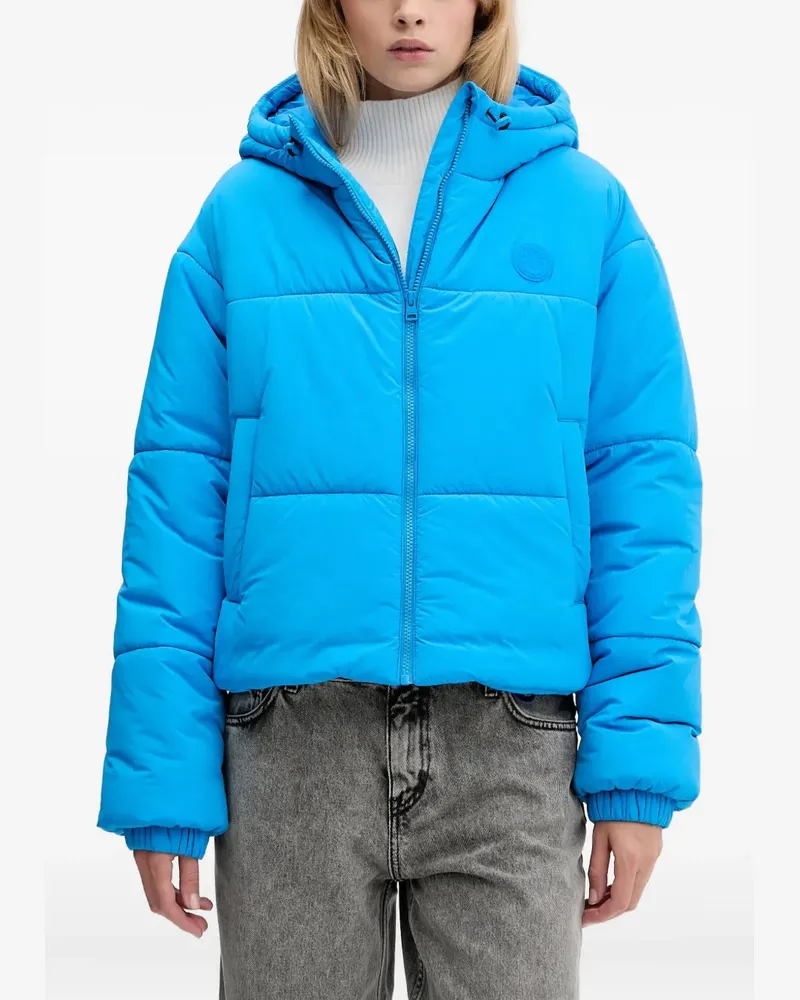 HUGO BOSS Gefütterte Kapuzenjacke - Blau Blau
