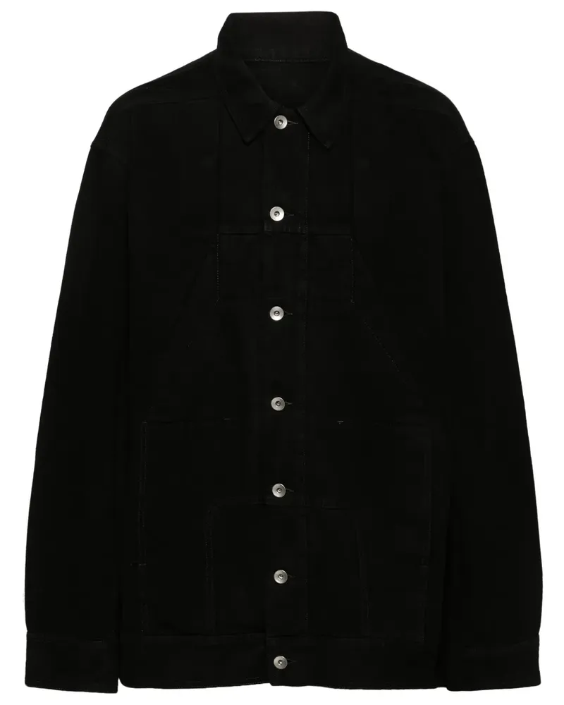 DRKSHDW by Rick Owens Sphinx Jumbo Worker Jacke - Schwarz Schwarz