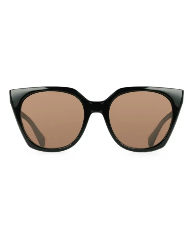 Liu Jo Cat-Eye-Sonnenbrille - Schwarz Schwarz
