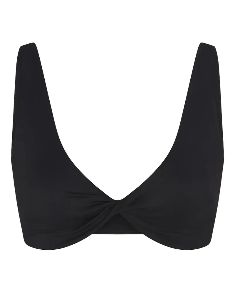 SKIMS x Nike twist-front sport bra - Schwarz Schwarz