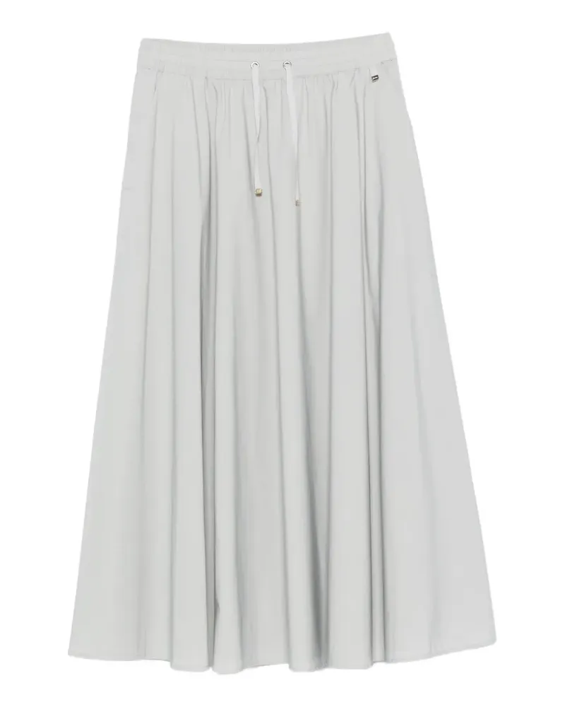 Herno drawstring flared midi skirt - Grau Grau