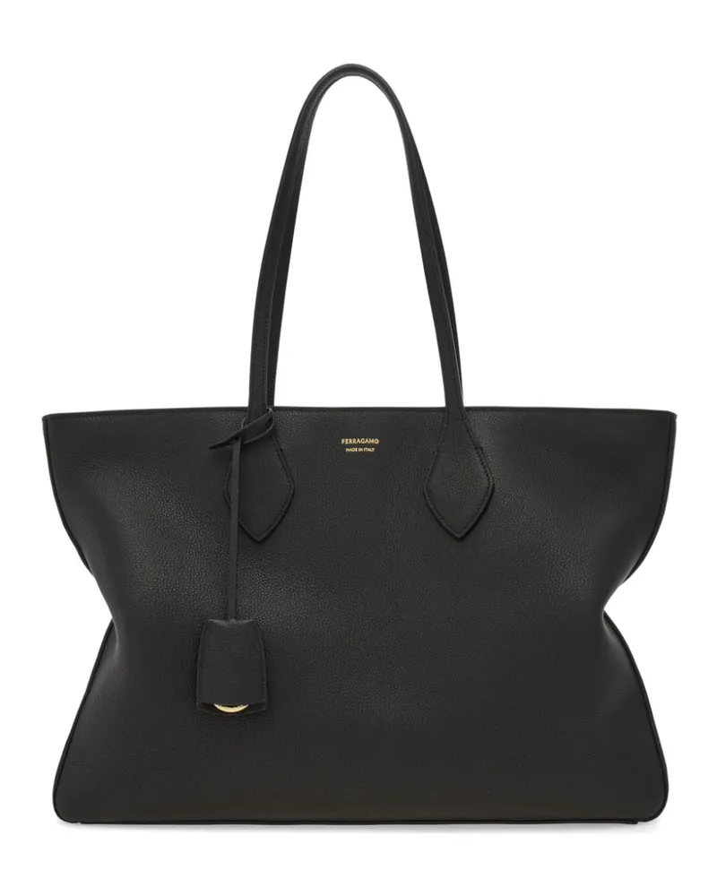 Ferragamo Handtasche aus Leder - Schwarz Schwarz