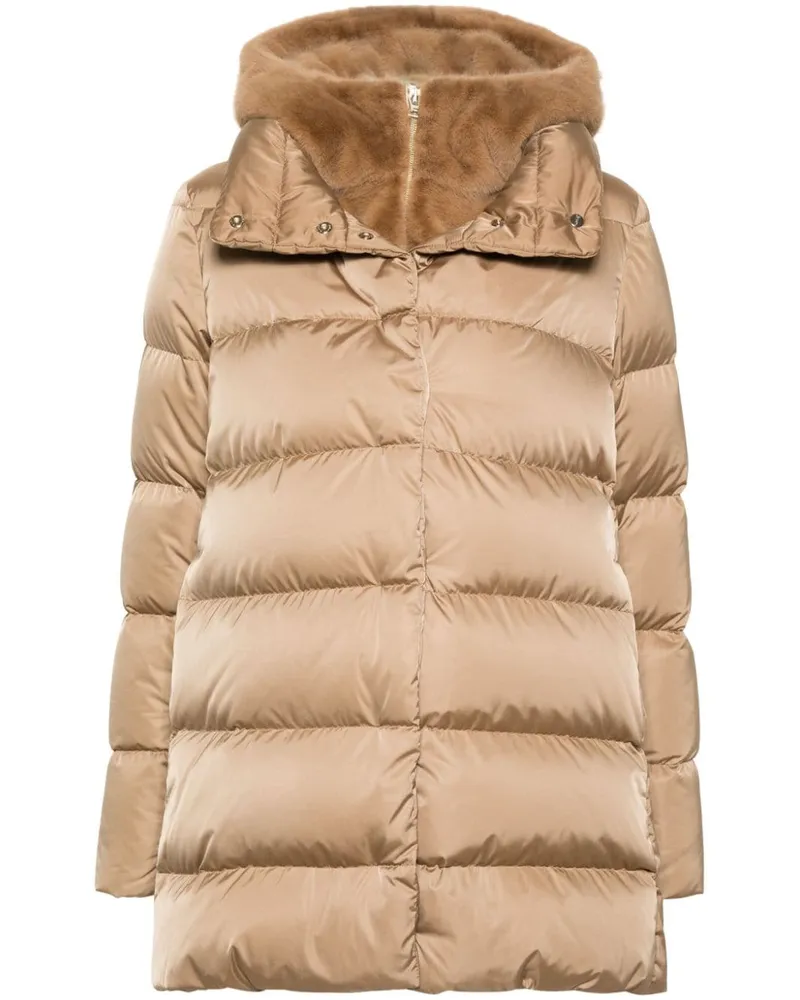 Herno Jacke im Layering-Look - Nude Nude