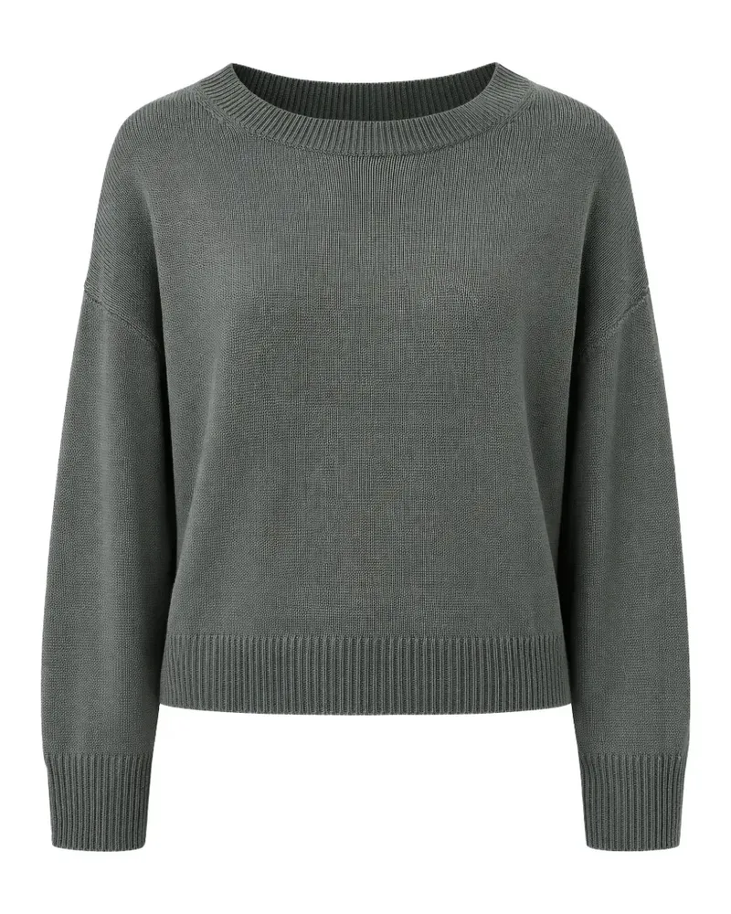 Calvin Klein ribbed crew-neck sweater - Grün Grün