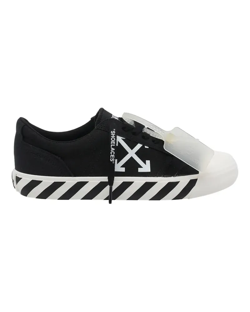 OFF-WHITE Vulcanized Undercut logo-striped sneakers - Schwarz Schwarz